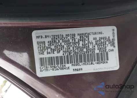 1999 Toyota Avalon Xls z USA, uszkodzony, nr VIN 4T1BF18BXXU299725